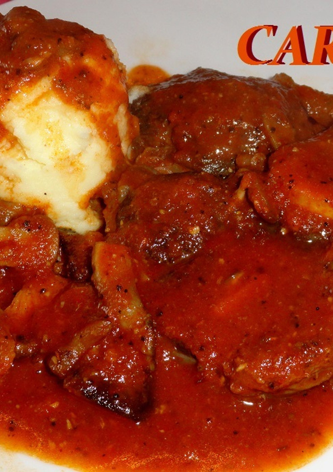 Una foto de Ossobuco en salsa trufado