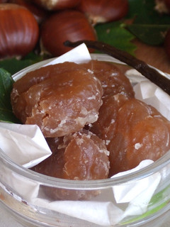 Una foto de Marrón glacé