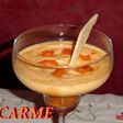 Copa dulce de crema de otoño