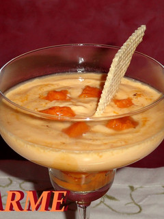 Una foto de Copa dulce de crema de otoño
