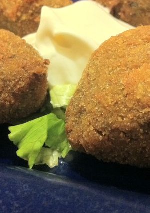 Una foto de Croqueta de setas