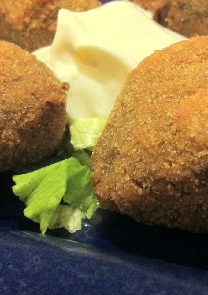 Una foto de Croqueta de setas