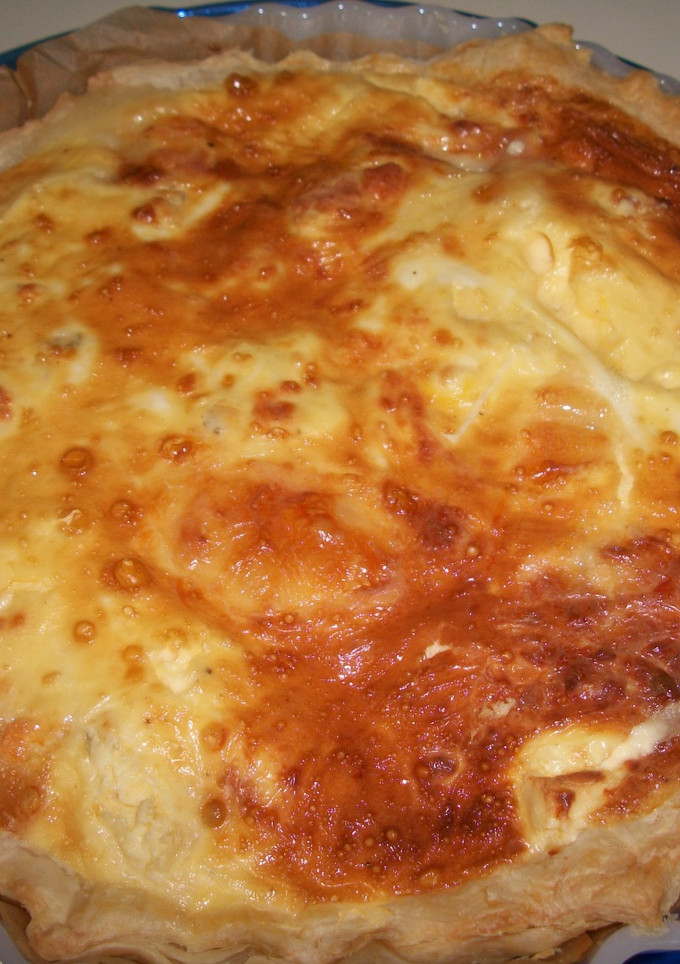 Una foto de Quiche de hojaldre a los 1000 quesos
