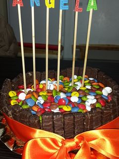 Una foto de Tarta de huesitos