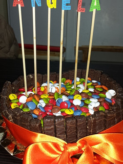 Una foto de Tarta de huesitos