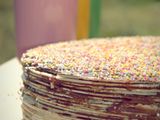Tarta de chocolate crujiente estilo Huesitos