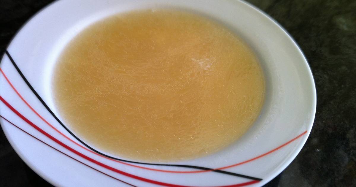 Sopa de cocido rápida Thermomix Receta de Marisa Marcos Ortega- Cookpad