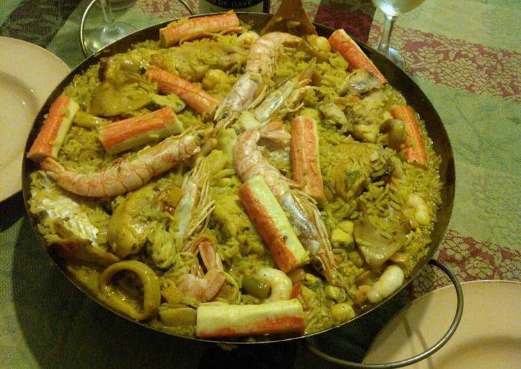 Paella al kanikama