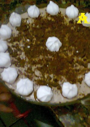 Una foto de Cheesecake de chocolate casero