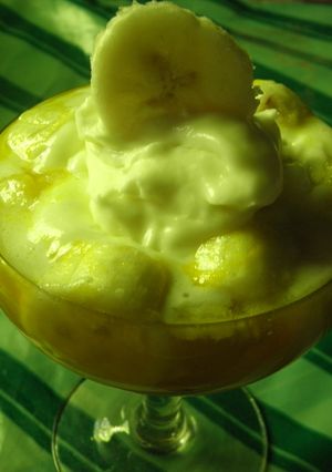 Una foto de Compota de bananas
