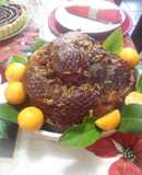 Jamón glaseado con miel