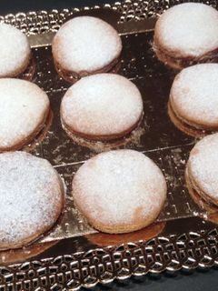 Una foto de Mantecados navideños