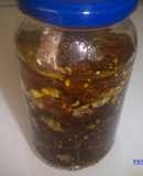 Tomates cherry secos y macerados