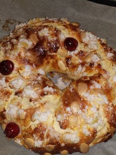 Una foto de Cómo hacer roscón de reyes