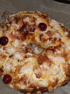 Una foto de Cómo hacer roscón de reyes