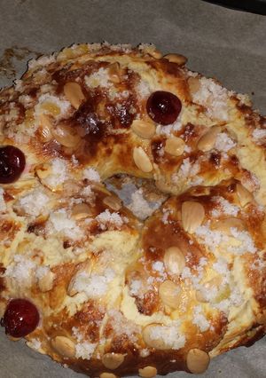 Una foto de Cómo hacer roscón de reyes