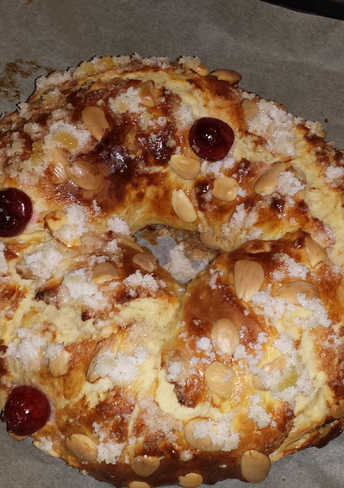 Una foto de Cómo hacer roscón de reyes