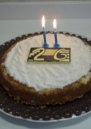 Una foto de Pastel de naranja valenciana