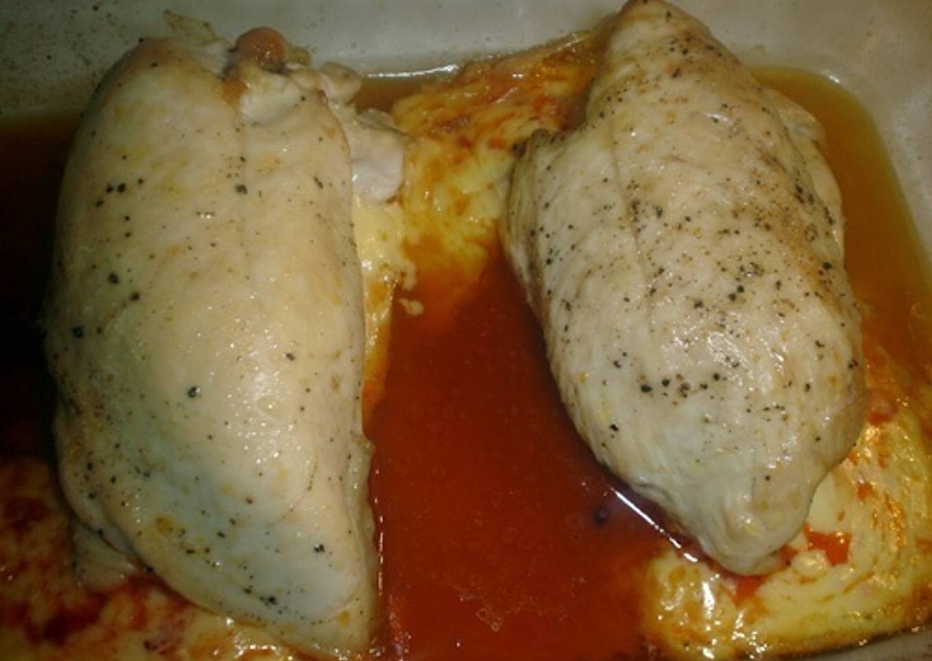 Pechugas de pollo rellenas de sobrasada y queso