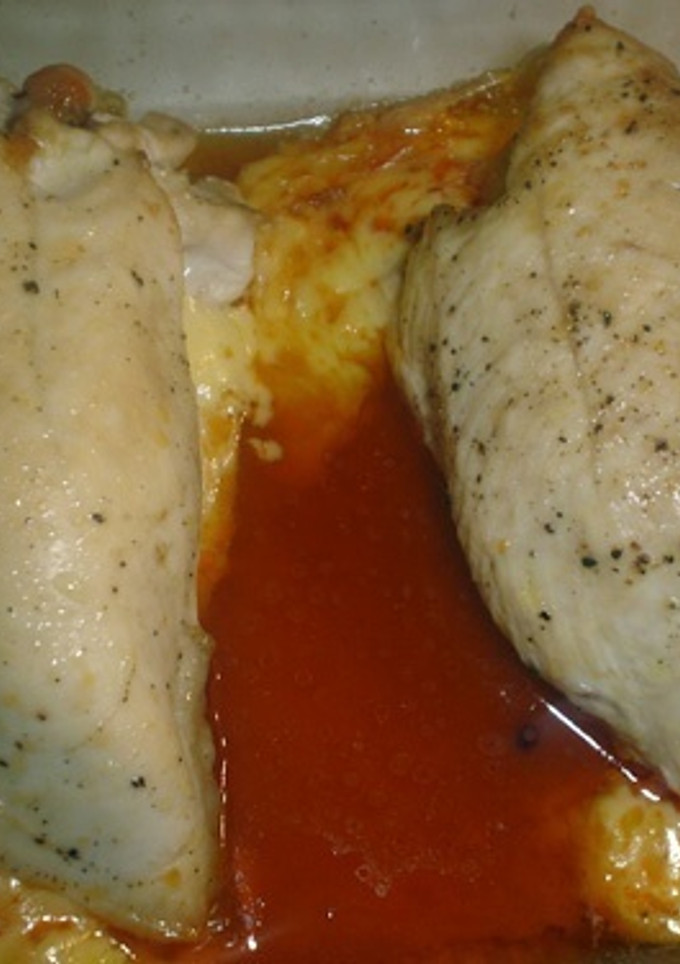 Una foto de Pechugas de pollo rellenas de sobrasada y queso