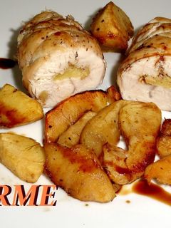 Una foto de Solomillo de pavo relleno
