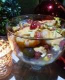 Cóctel de marisco con ensalada