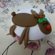 Cupcakes navideño Rudolf