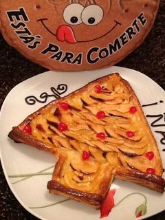 Una foto de Árbol de Navidad tarta de manzana