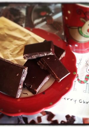 Una foto de Turrón de chocolate sin gluten y sin lactosa