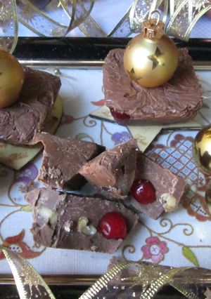 Una foto de Chocolate artesano navideño