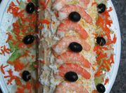 A picture of seafood crab