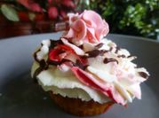 Una foto de cupcake fondant