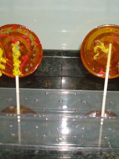 Una foto de Piruletas decoradas