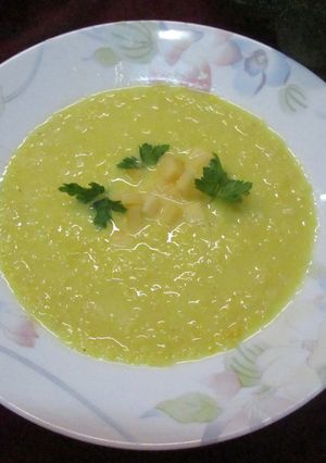A picture of Creamy Corn Soup.