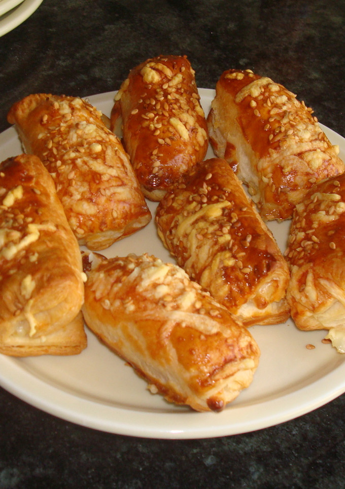Una foto de Mini napolitanas de jamón y queso