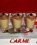 Vasitos de crema de café y trufa