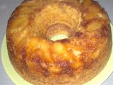 Tarta de manzanas con canela y ron