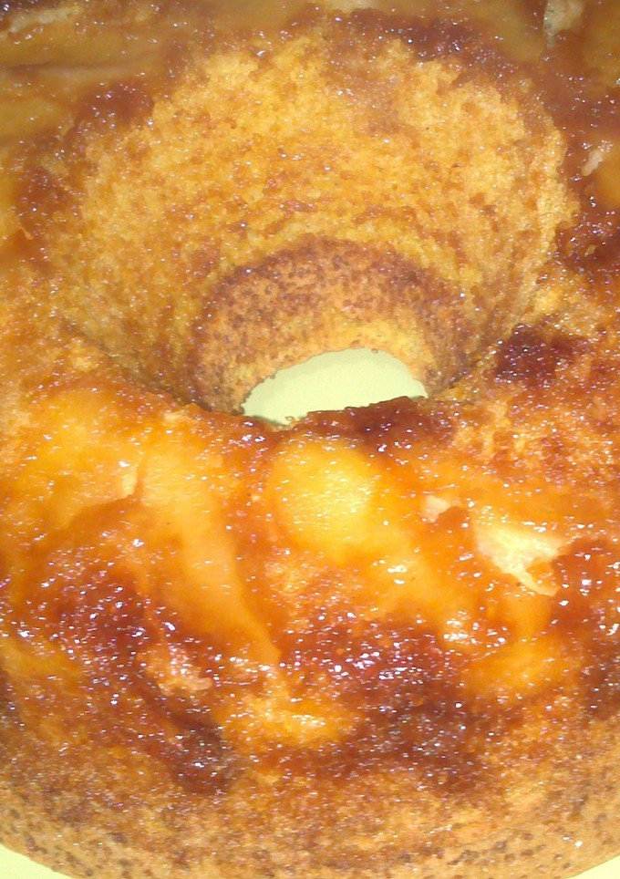 Una foto de Tarta de manzanas con canela y ron