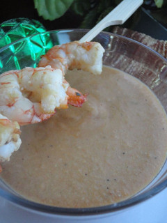 Una foto de Bisque de gambas