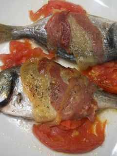 Una foto de Doradas salvajes del Mar Menor al jamón ibérico