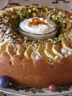 Una foto de Rosca rellena para Navidad