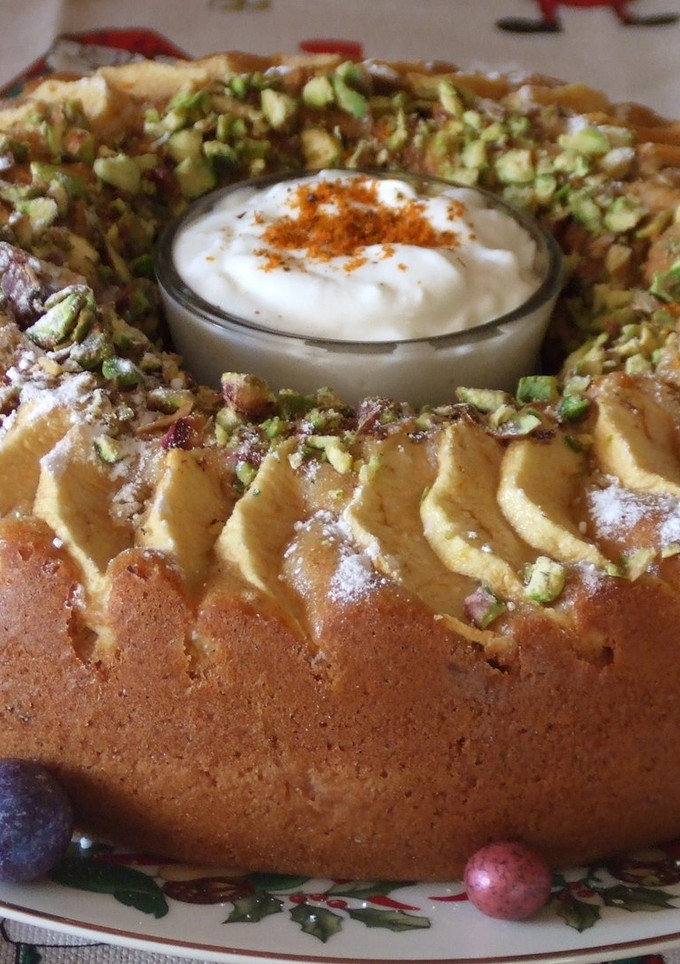 Una foto de Rosca rellena para Navidad