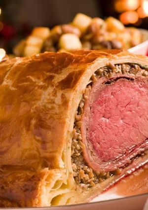 Una foto de Lomo a la Wellington