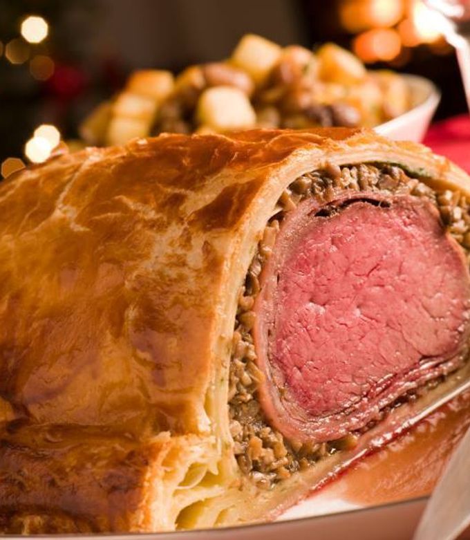 Una foto de Lomo a la Wellington