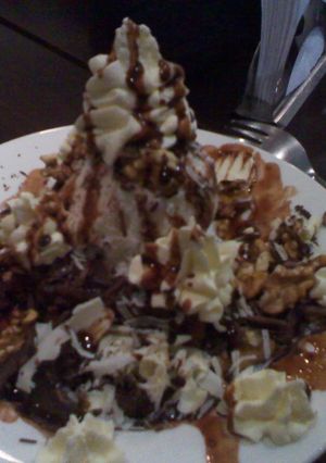 Una foto de Pirámide de helado