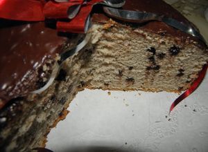 Una foto de Torta con mazapán