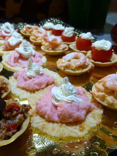 Una foto de Canapés variados de Navidad en 20 minutos