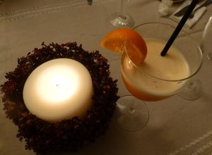 Foto principal de Sorbete de mandarina con champagne