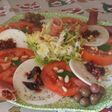 Ensalada festiva para Navidad