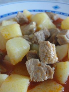 Una foto de Gulaschsuppe